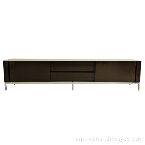 Modern Storage Cabinet with Metal Base (CB-240)
